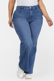 Jean Wide Leg Marca Trucco's Plus Size