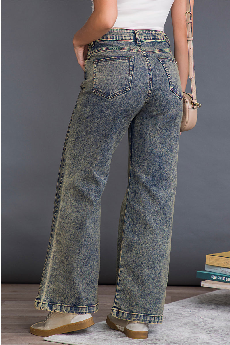 Jean Wide Leg Marca Trucco's