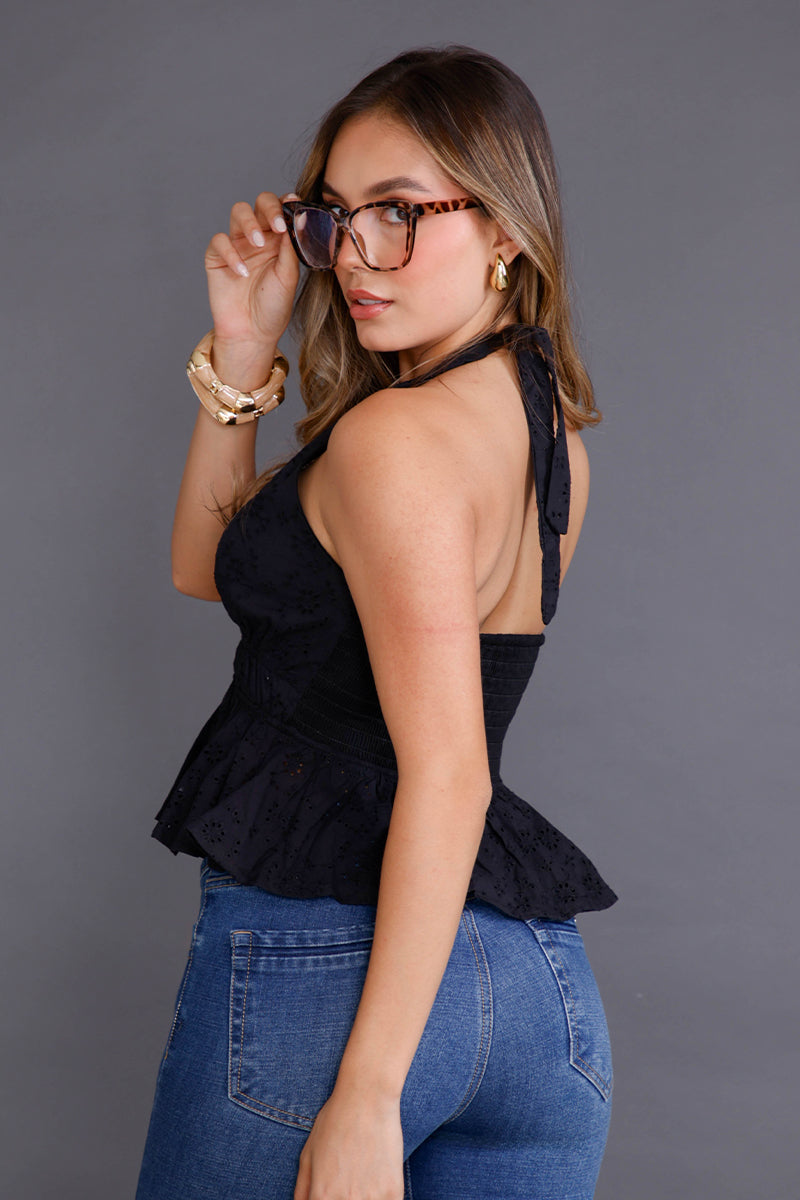Blusa Manga Sisa en Algodon Marca Trucco's