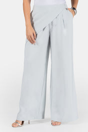 Pantalón Wide Leg Cintura Alta Elegante Marca Trucco´s