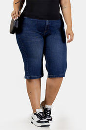 Bermuda Tiro Alto Marca Trucco's Plus Size