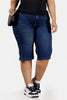Bermuda Tiro Alto Marca Trucco's Plus Size