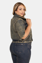 Chaqueta Manga Corta Marca Trucco's Plus Size