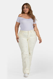 Jean Bota Recta Marca Trucco's Plus Size