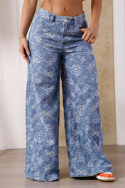 Jean Palazzo en Algodón Marca Trucco's