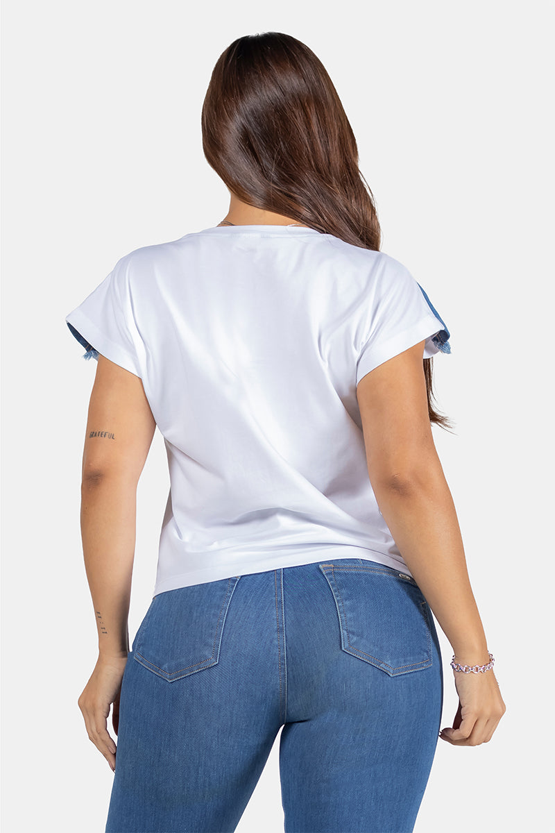 Blusa Manga Corta Marca Trucco's