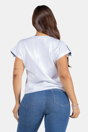 Blusa Manga Corta Marca Trucco's