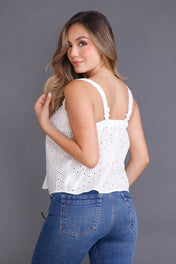 Blusa Manga Sisa en Algodon Marca Trucco's