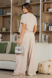 Set Pantalón 2 Piezas Sastre Elegante Marca Trucco´s