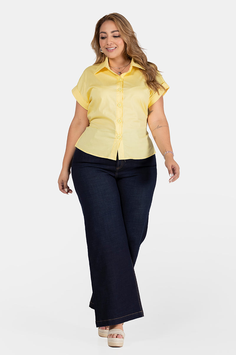 Camisa Manga Corta Marca Trucco's Plus Size