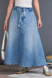 Falda Larga en Algodón Marca Trucco's