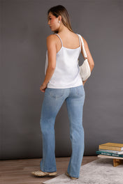 Blusa Tiras en Poliester y Elastano Marca Trucco's