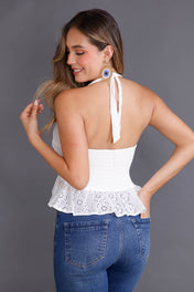 Blusa Manga Sisa en Algodon Marca Trucco's