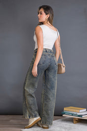 Jean Wide Leg Marca Trucco's