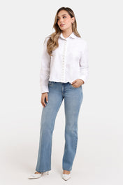 Camisa Manga Larga en Algodón y Elastano Marca Trucco's