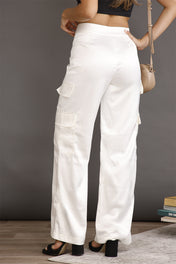 Pantalón Cargo en Poliester y Elastano Marca Trucco's