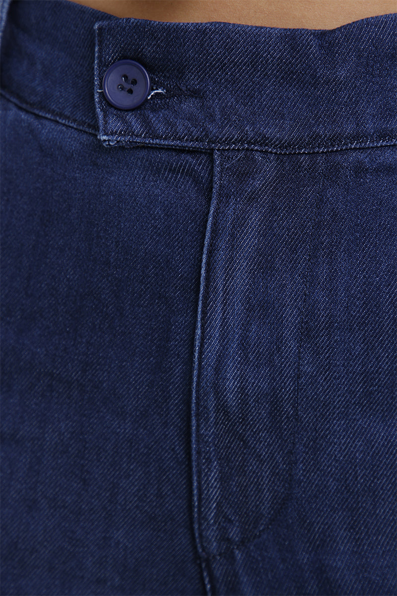 Pantalón Bota Recta en Liocel, Rayon y Poliester Marca Trucco's
