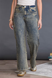 Jean Wide Leg Marca Trucco's