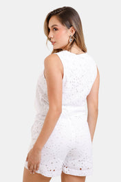 Set Short 2 Piezas en Algodon Marca Trucco's
