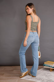 Blusa Manga Sisa en Algodón, Poliester y Elastano Marca Trucco's