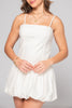 Vestido Corto Globo Tiras Ajustable Marca Trucco´s