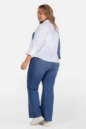 Camisa Manga Larga  Marca Trucco's Plus Size
