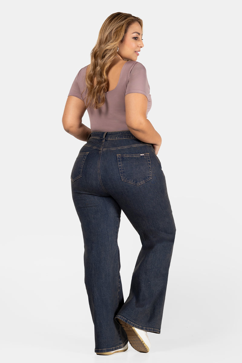 Jean Wide Leg Marca Trucco's Plus Size