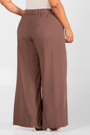 Pantalón Wide Leg Marca Trucco's Plus Size