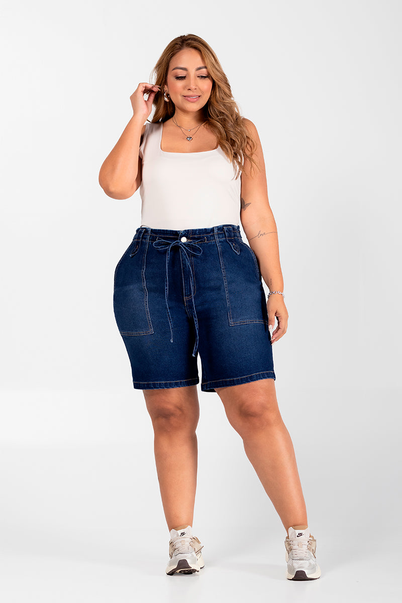 Short Tiro Alto Marca Trucco's Plus Size