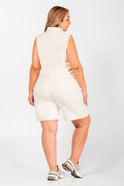 Set Short 2 Piezas Marca Trucco's Plus Size