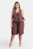 Set Short 2 Piezas en Rayón y Poliéster Marca Trucco's Plus Size
