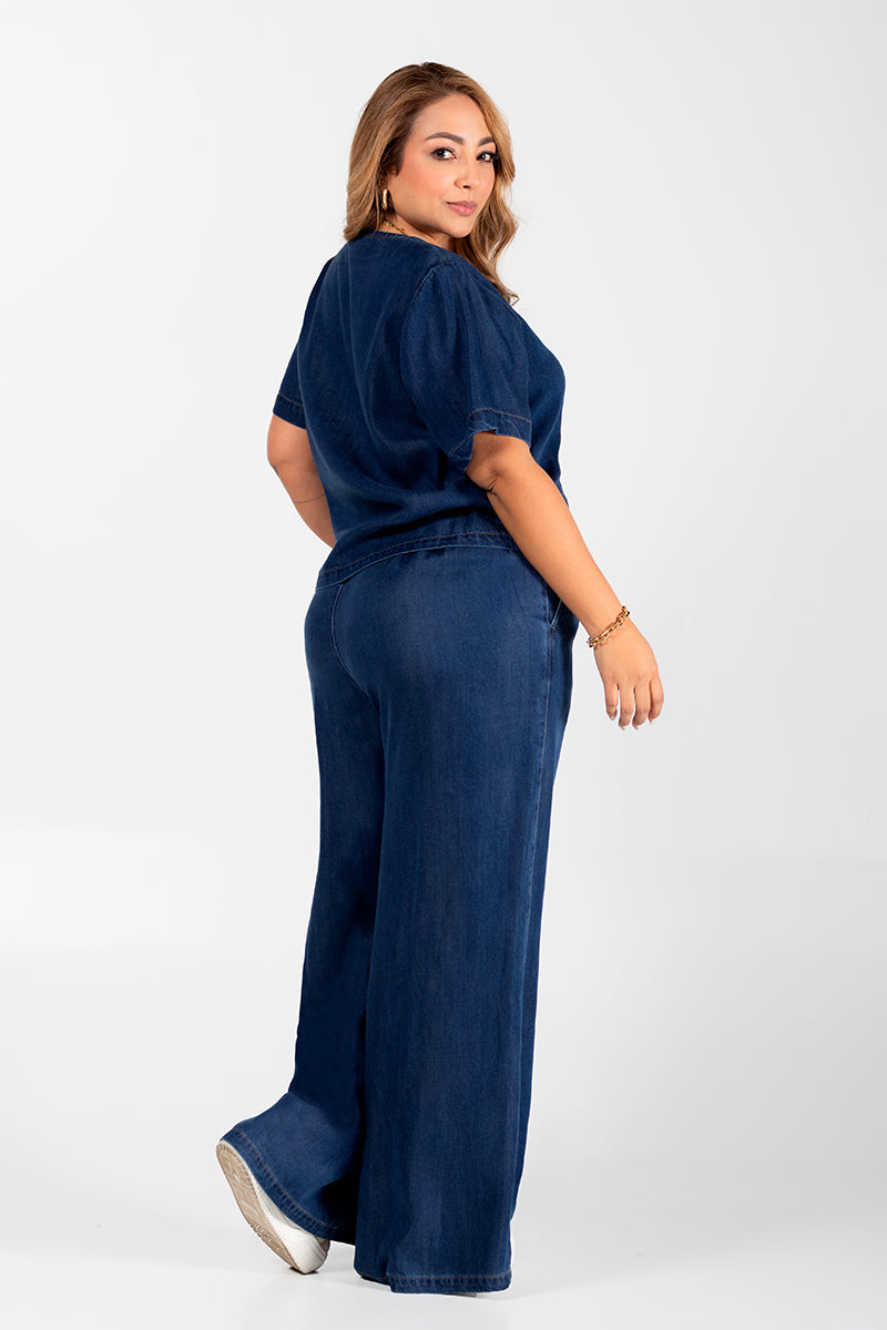 Set Pantalon 2 Piezas Marca Trucco's  Plus Size