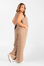 Set Pantalon 2 Piezas Marca Trucco's Plus Size