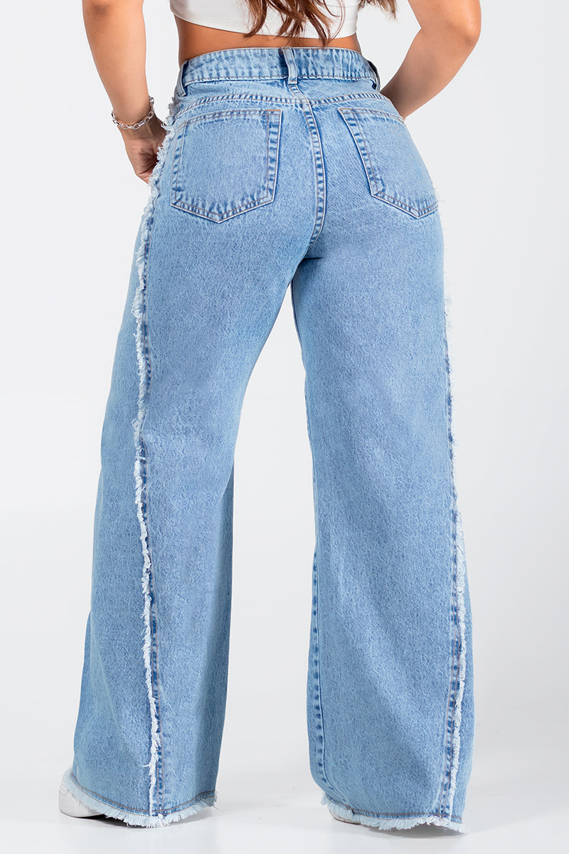 Jean Wide Leg Marca Trucco's