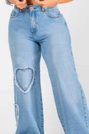 Jean Wide Leg Marca Trucco's