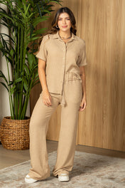 Set Pantalón 2 Piezas Casual Mujer Marca Trucco´s