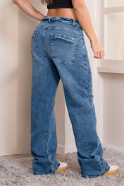 Jean Baggy Doblez En Pretina Marca Trucco´s
