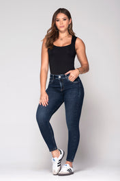 Jean Skinny Tiro Alto Talla única Exclusivo Marca Trucco´s