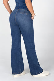 Jean Wide Leg Tiro Alto Marca Trucco´s