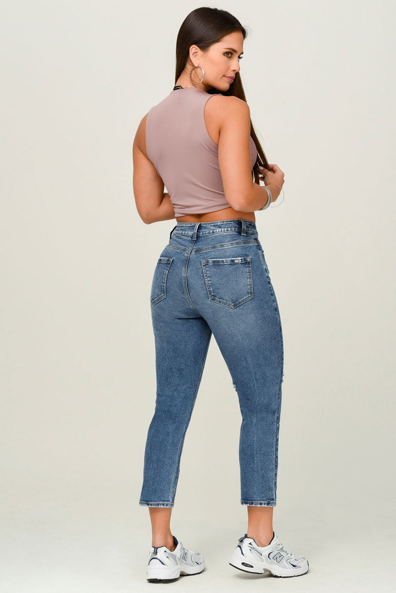 Trucco's Jeans - Crop Top De Tirantes Para Dama – Trucco's J