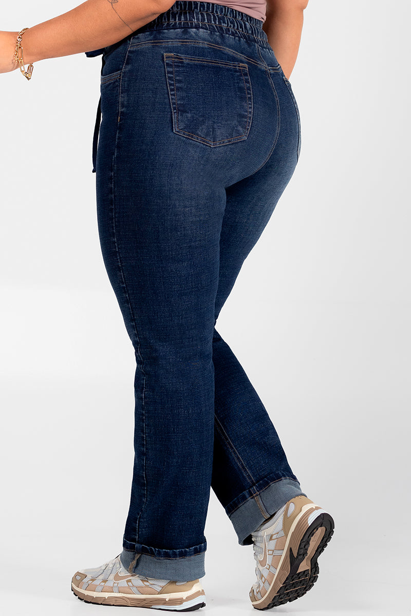 Jogger Bota Recta Marca Trucco's Plus Size