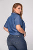 Camisa en Tencel Manga Corta marca Trucco´s Plus Size