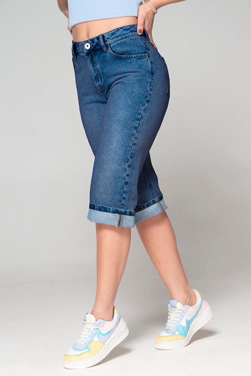 jeans femeninos bermudas comprar online