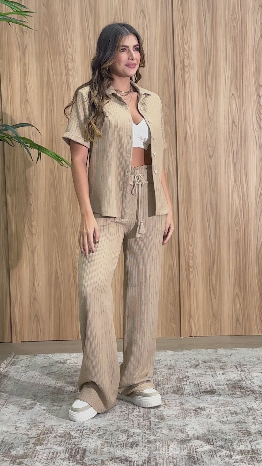 Set Pantalón 2 Piezas Casual Mujer Marca Trucco´s