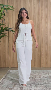 Set Pantalón 2 Piezas - Conjunto Casual Elegante Marca Trucco´s