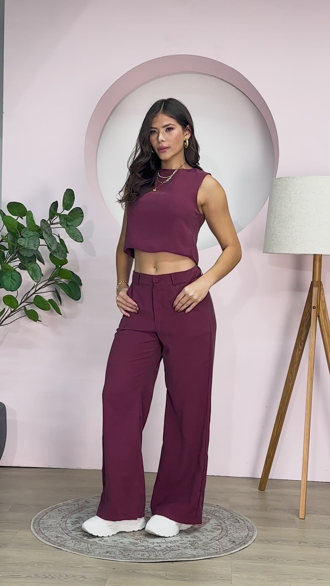 Set Pantalón 2 Piezas Versátil y Elegante Marca Trucco´s