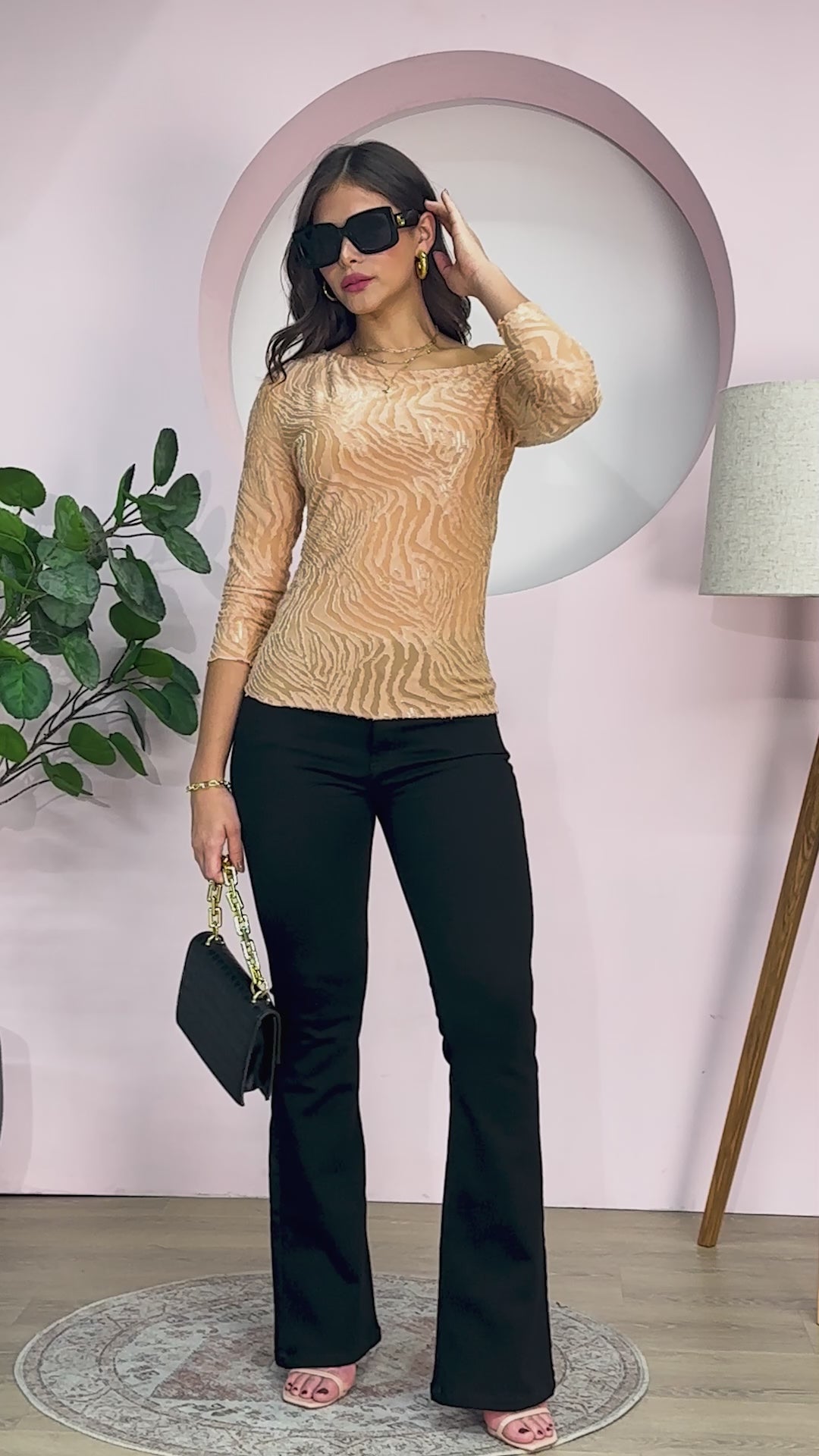 Blusa Asimétrica Marca Trucco´s