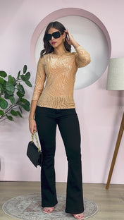 Blusa Asimétrica Marca Trucco´s