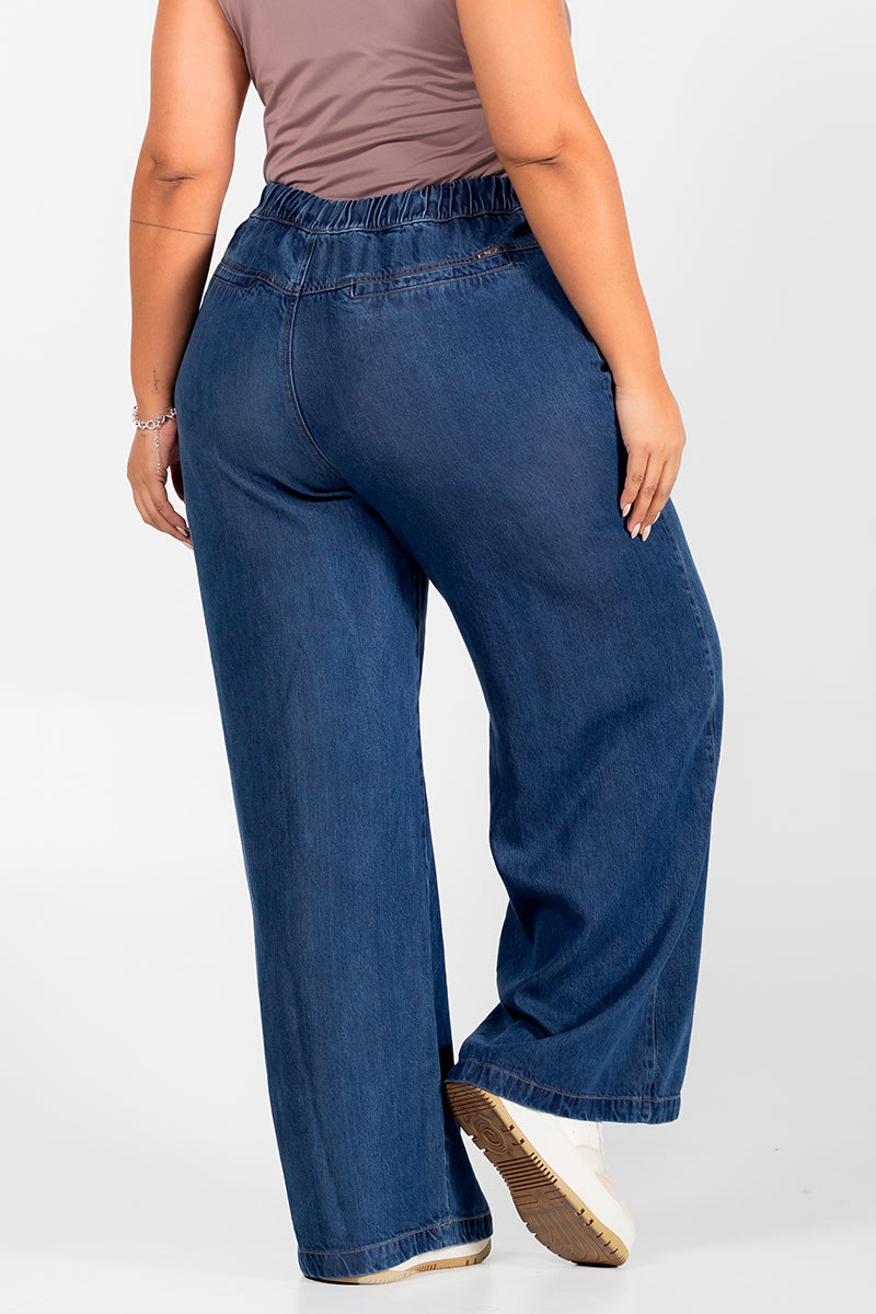 Pantalón Wide Leg Plus Size Marca Trucco's